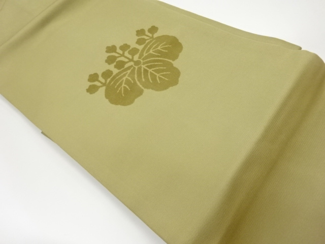 JAPANESE KIMONO / VINTAGE NAGOYA OBI / WOVEN PAULOWNIA